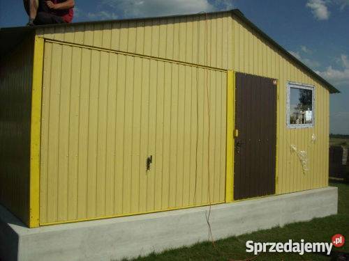 Garaż Blaszany 6x6 Garaże Blaszane Dwuspadowy Alwernia sprzedam