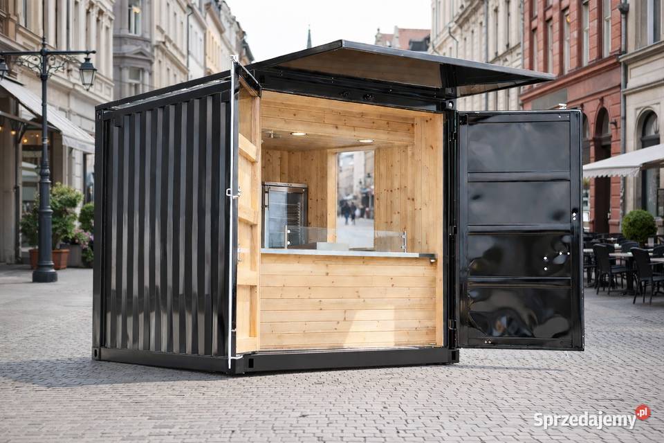 Kontener gastronomiczny pawilon Foodtrcuk Pizza