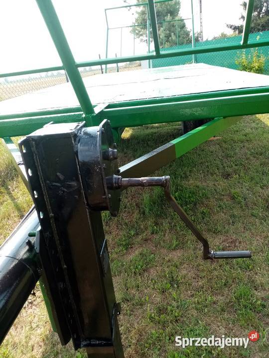 Przyczepa do bel 1 osiowana bliźniakach Biała Podlaska