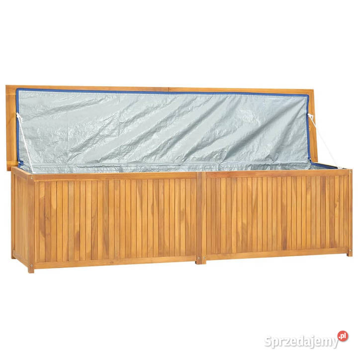 Skrzynia ogrodowa 200x50x55 lite drewno tekowe Skrzynie ogrodowe Warszawa sprzedam