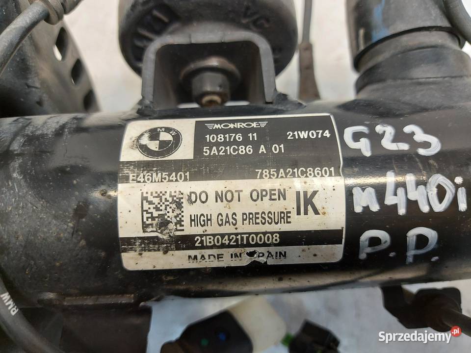 BMW G23 G22 M440i Cabrio Amortyzator przód prawy