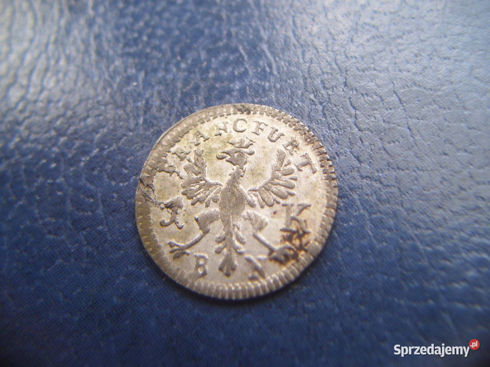 Stare monety 1 krajcar 1773 Frankfurt Niemcy