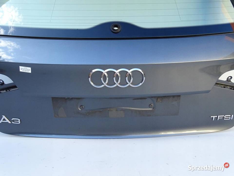 KLAPA TYŁ BAGAŻNIKA Z SZYBĄ LZ7S AUDI A3 8V 5D sprzedam