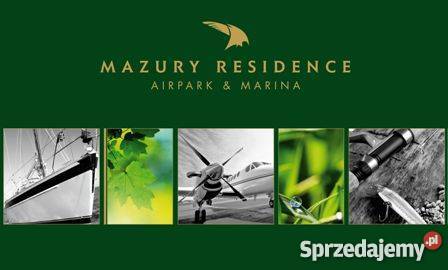 MAZURY RESIDENCE AIRPARK MARINA 1814 dzbudowlana Grunty i działki Giżycko sprzedam