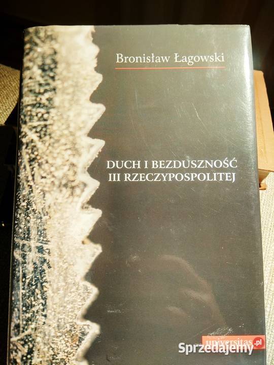 Duch i bezduszność 3 Rzeczpospolitej książki Warszawa sprzedam