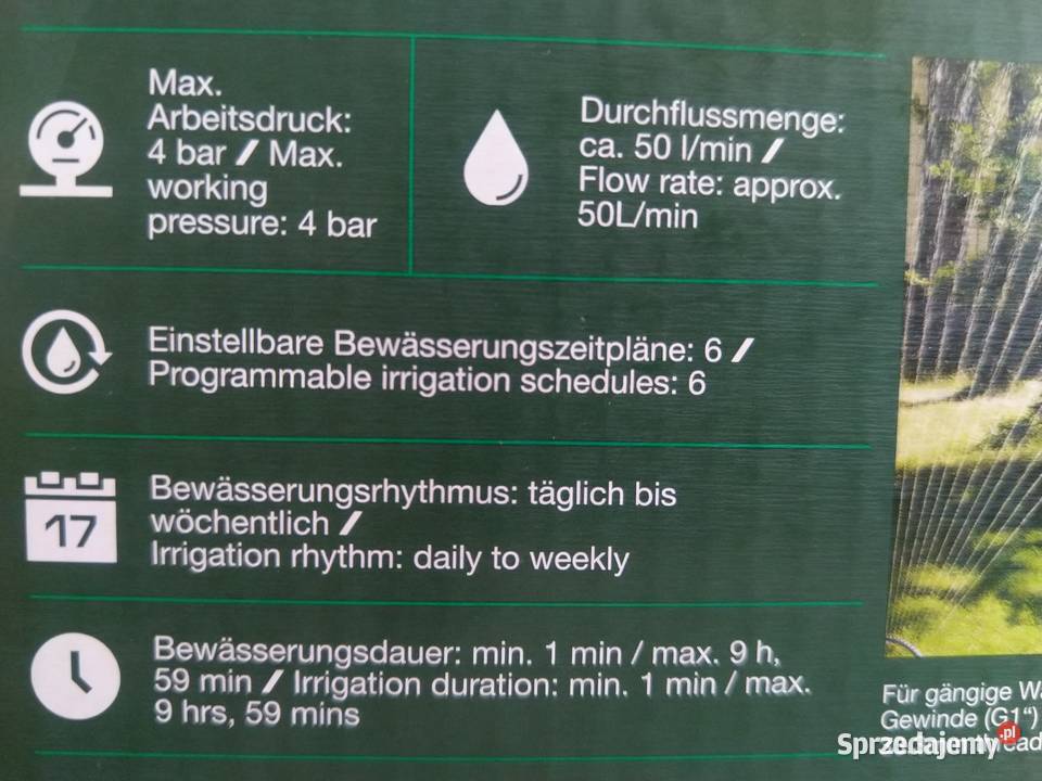 NAJTANIEJ Cyfrowy Sterownik Nawadniania