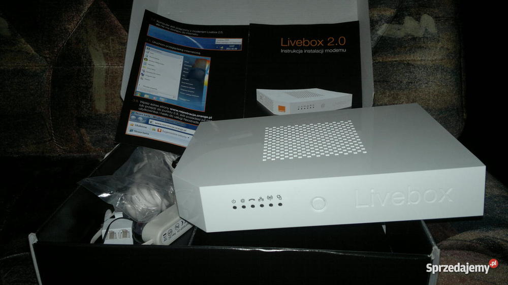 Livebox 20 TPOrange Komputery i Akcesoria Gdynia