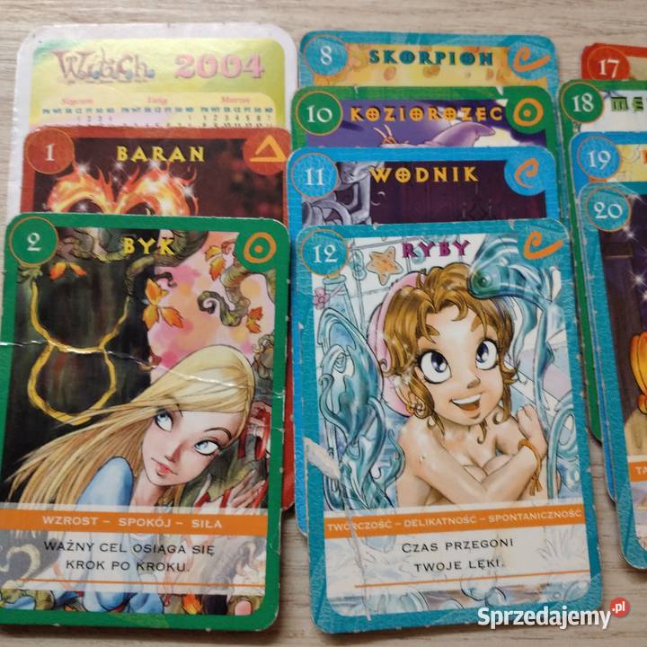 książkiplatykarty Czarodziejki Witch Bukowno