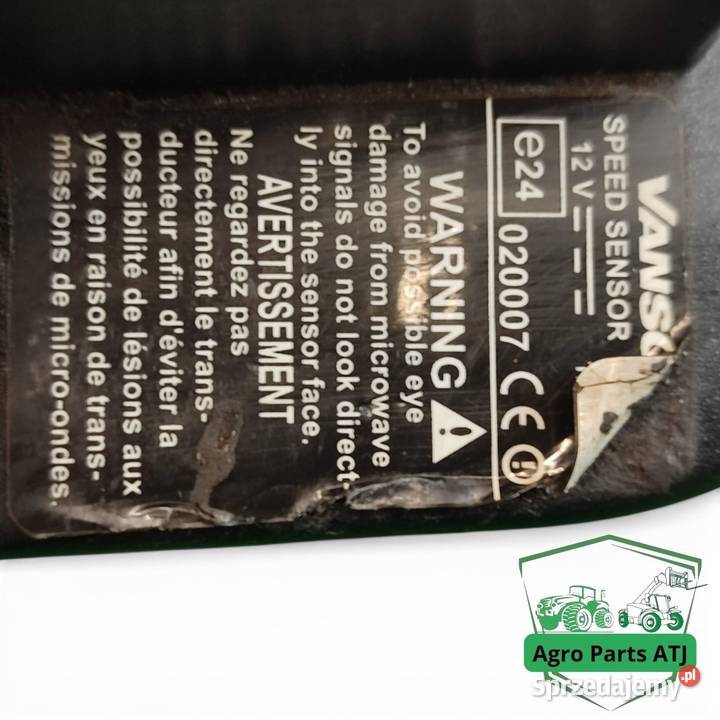 Radar Czujnik Prędkości 36897200 VANSCO podlaskie Ciechanowiec