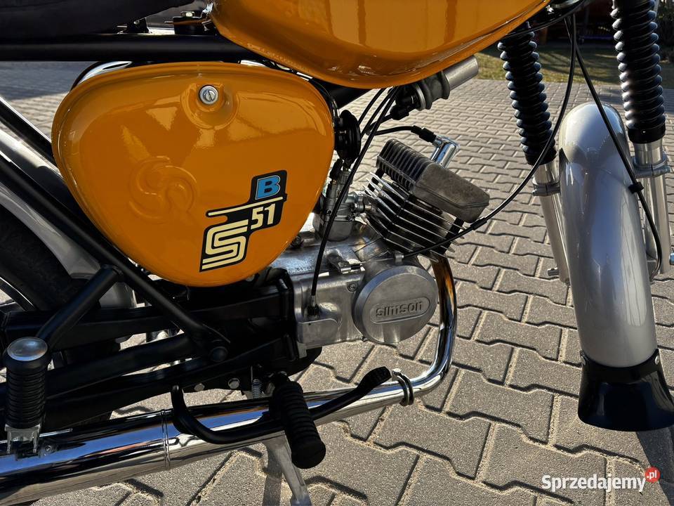 Simson S51 1987 Kościelec