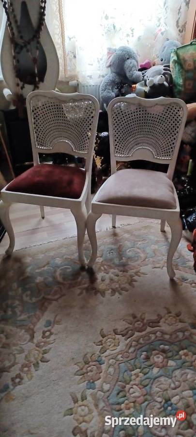 krzesła meble w stylu ludwikowskim Ludwik XV Meble wielkopolskie
