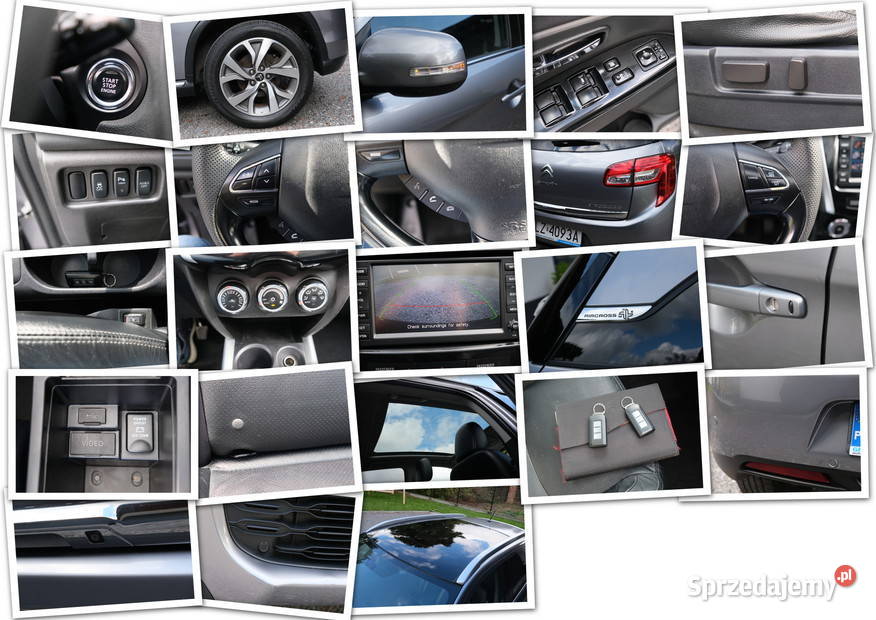 Citroen C4 Aircross 16 16v Exclusive xenon skóra ESP Zamość