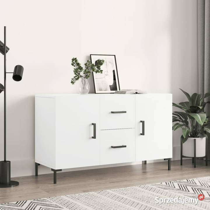 Komoda biała 100x36x60 materiał drewnopochodny Warszawa