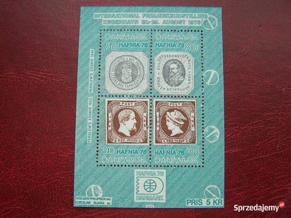 Dania 1976 MNH Wystawa HAFNIA 1976 Cz Slania śląskie Tychy