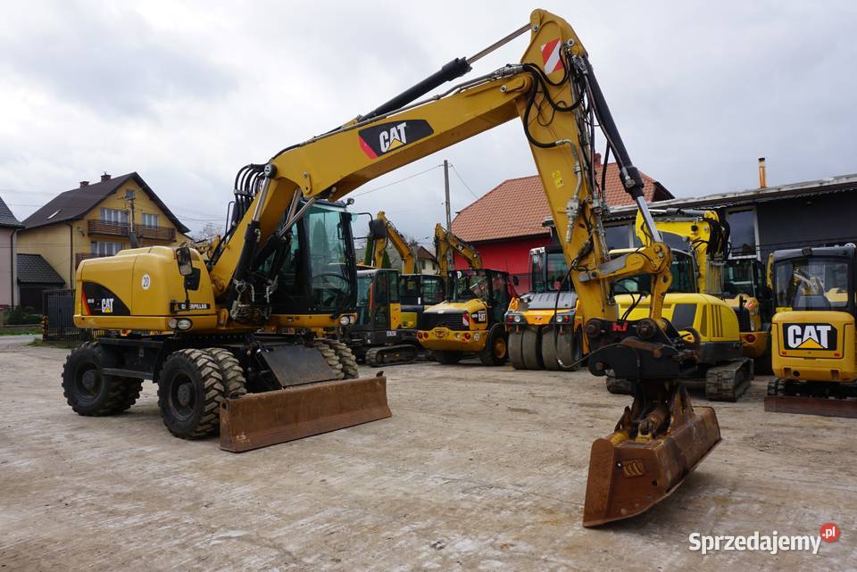 Koparka kołowa CAT M 313 D 2014 Koparki świętokrzyskie Jeziorko