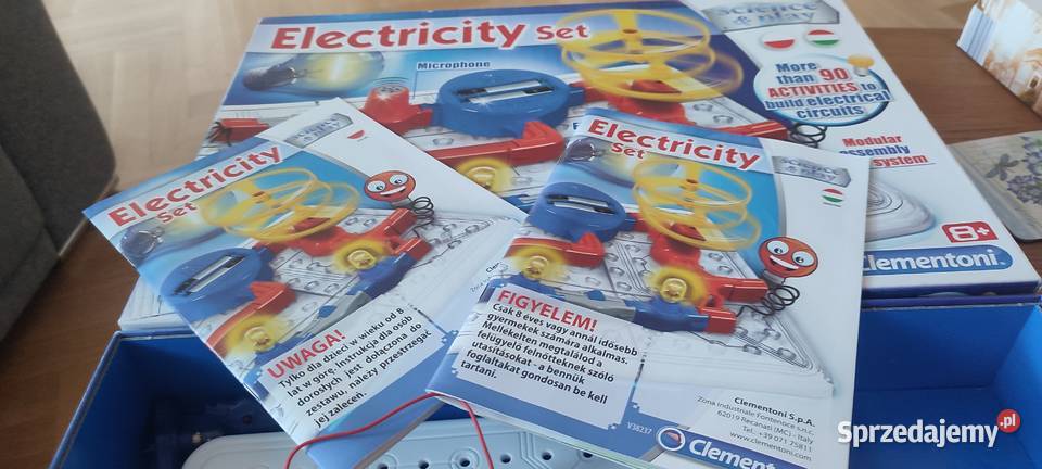 CLEMENTONI ELECTRICITY Gra Rozwijająca w Mega Pozostałe Dla Dziecka Warszawa sprzedam