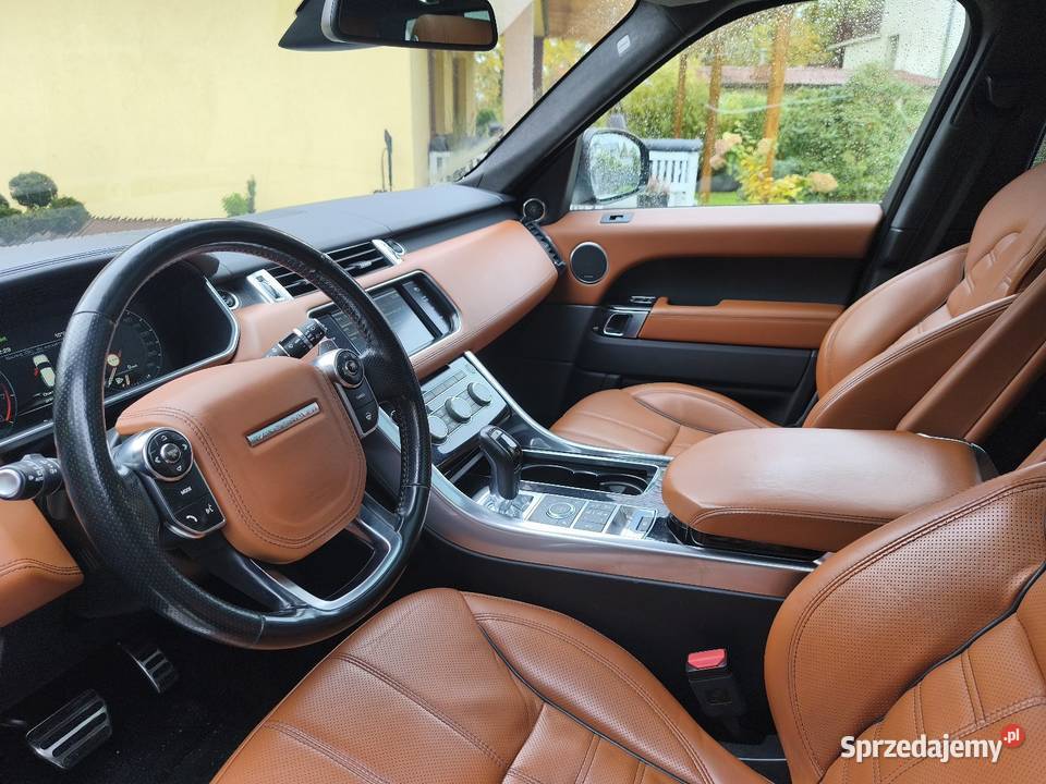 Range Rover Sport Autobiografy 50 V8 podgrzewane fotele Samochody osobowe Radziechowy