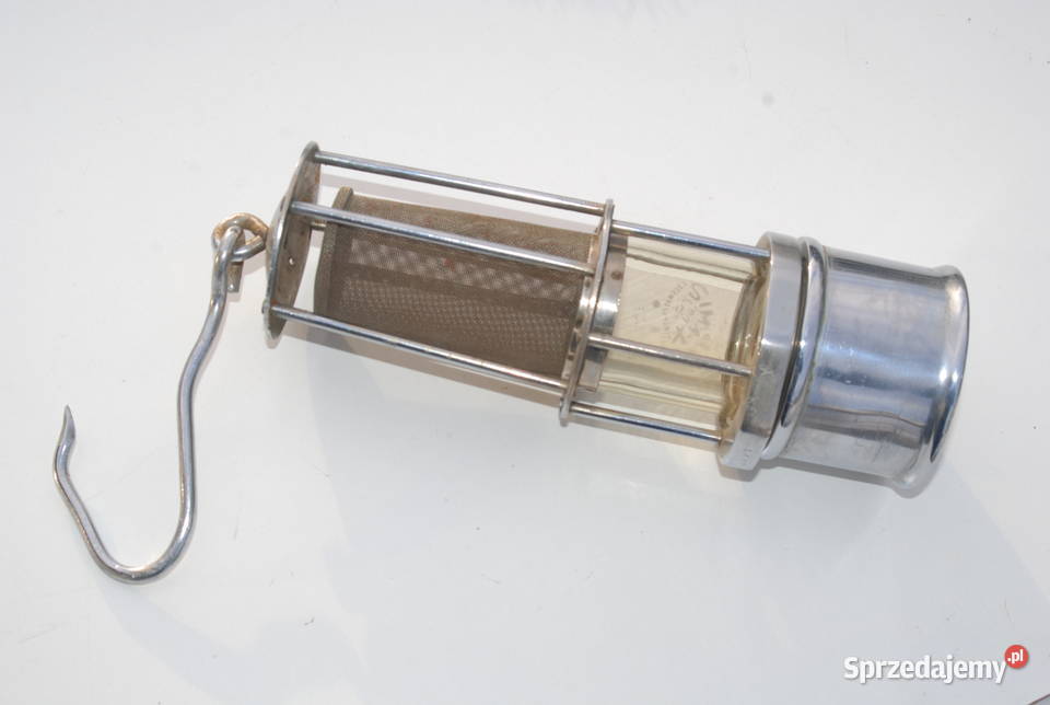Stara lampa górnicza Simax Czechosłowacja antyk Cieszyn