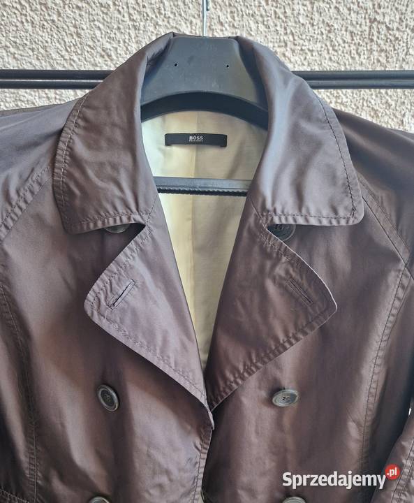 Damski płaszcz marki Boss 42 nowy klasyczny Prochowiec lubelskie