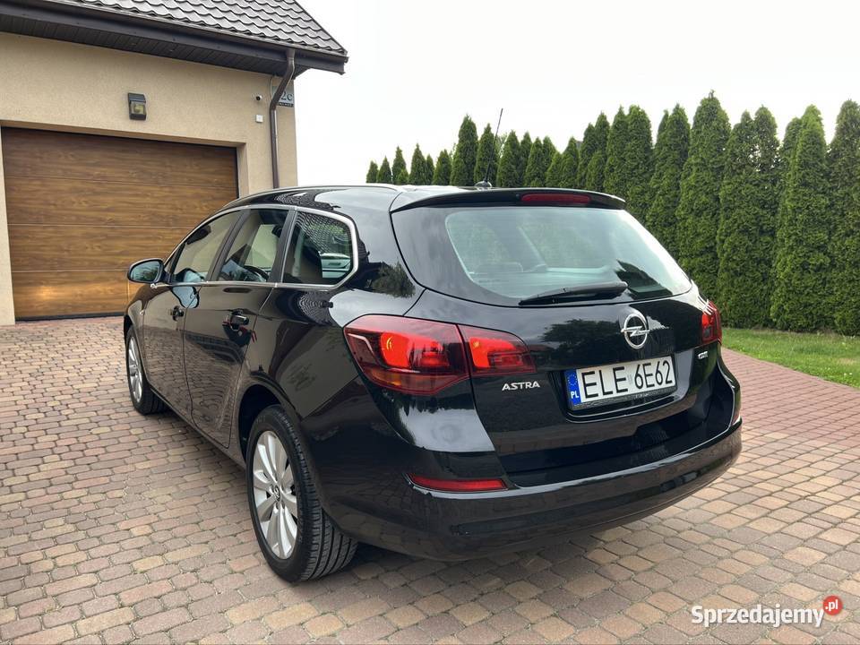 Opel Astra J Alu Pół Skóry Tempomat Zadbana centralny zamek Kutno