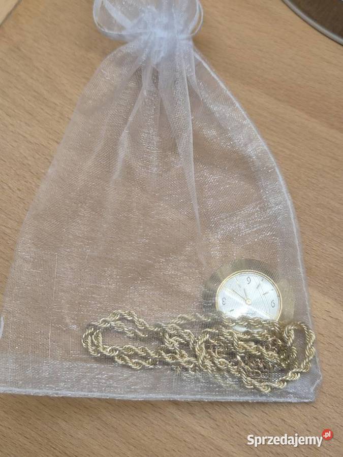 Damski zegarek wisiorek Glashuttenaszyjnik śląskie Chorzów