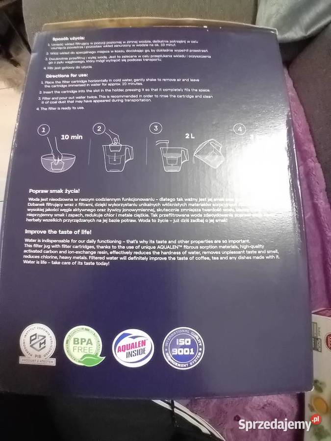 Dzbanek filtrujący AQUA Głubczyce