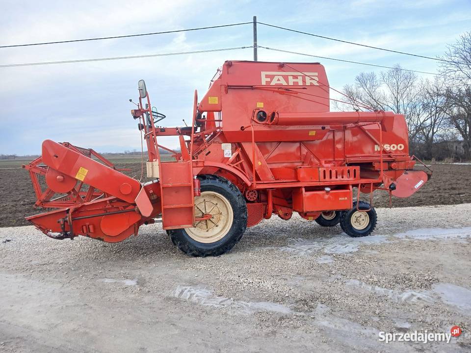 Kombajn fahr M600 z Niemiec Nowy Korczyn