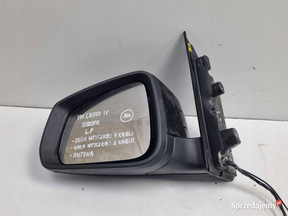 VW Caddy IV 2025r LUSTERKO LEWE KIEROWCY 7 2 osobowe lubelskie Janów