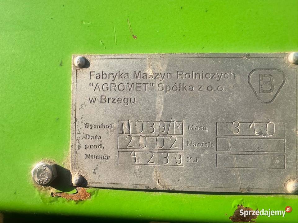 Rozsiewacz nawozów Unia N039 Rejowiec Fabryczny