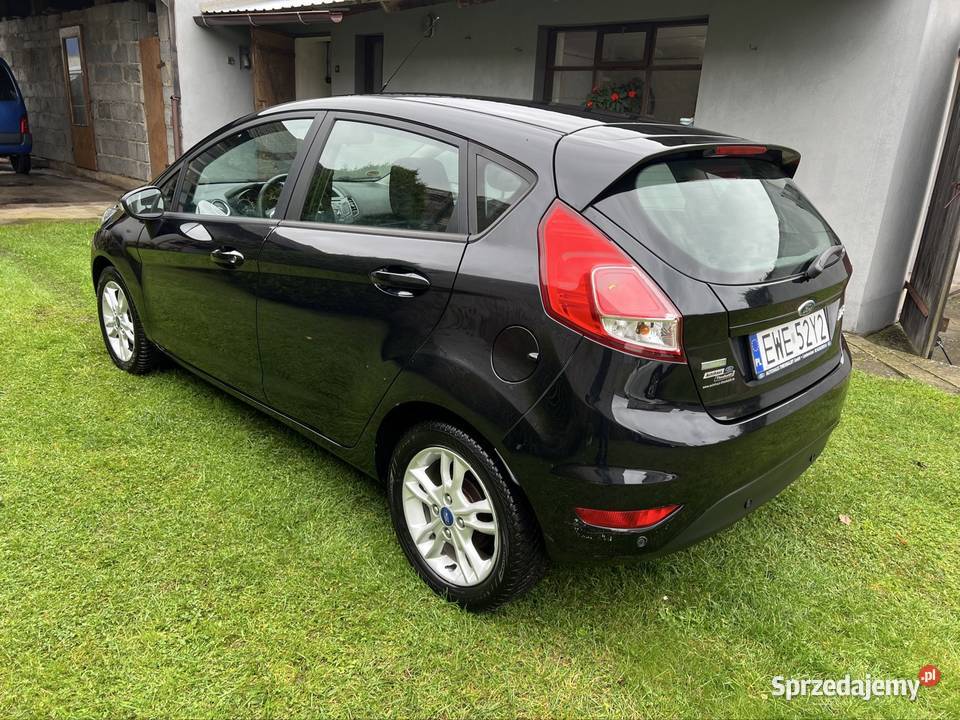 Ford Fiesta 10 benzyna 2015 klima grzana szyba system Start-Stop łódzkie Wieruszów