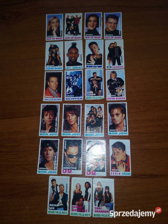 Brawo i Beverly Hills naklejki Krasnystaw