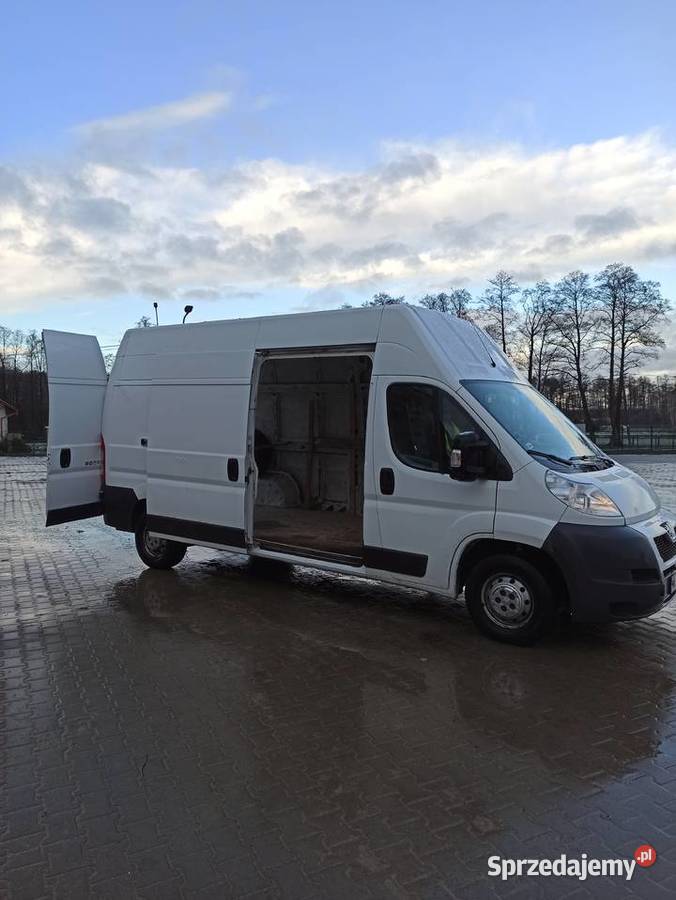 Peugeot Boxer 22 hdi 120 1WŁ L3H3 wysoki sprawny Rok produkcji 2008