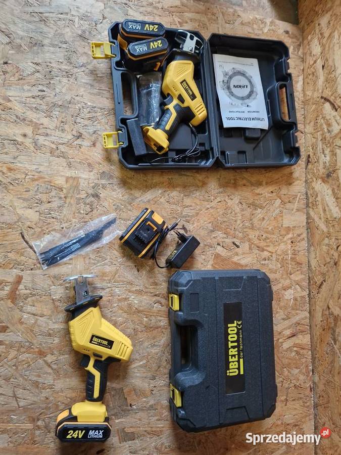 BEZPRZEWODOWA PIŁA SZABLASTA ERGONOMICZNA GUMOWA Głogowa