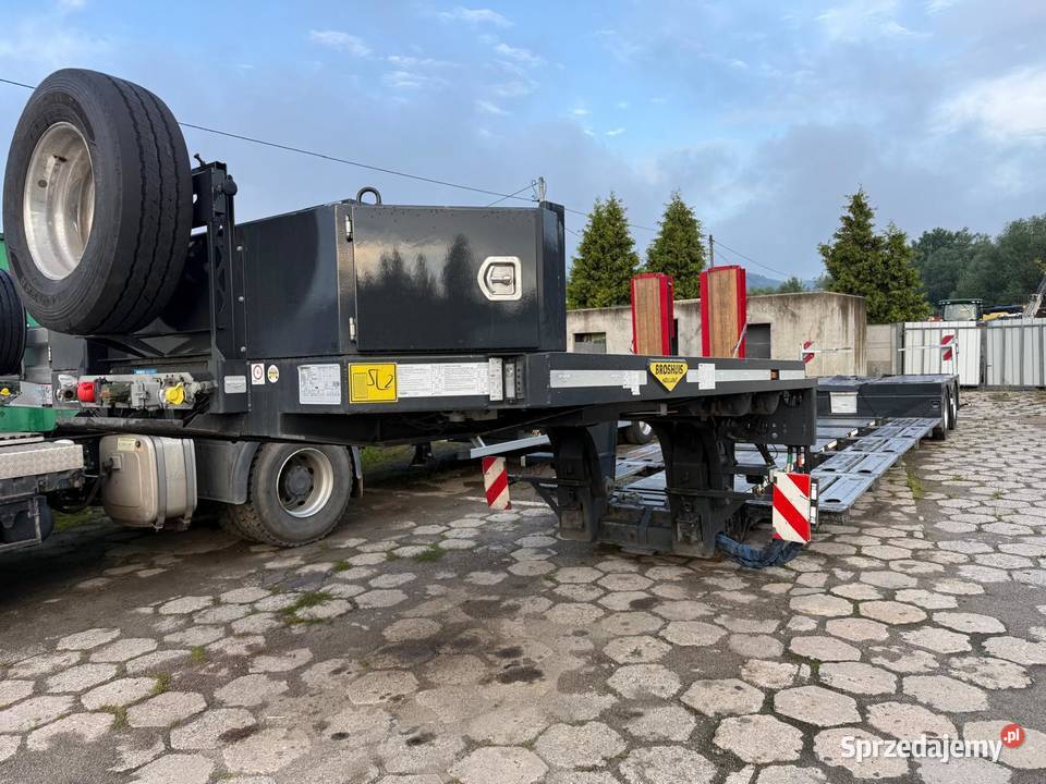 Naczepa niskopodwoziowa kombajnówka BROSHUIS