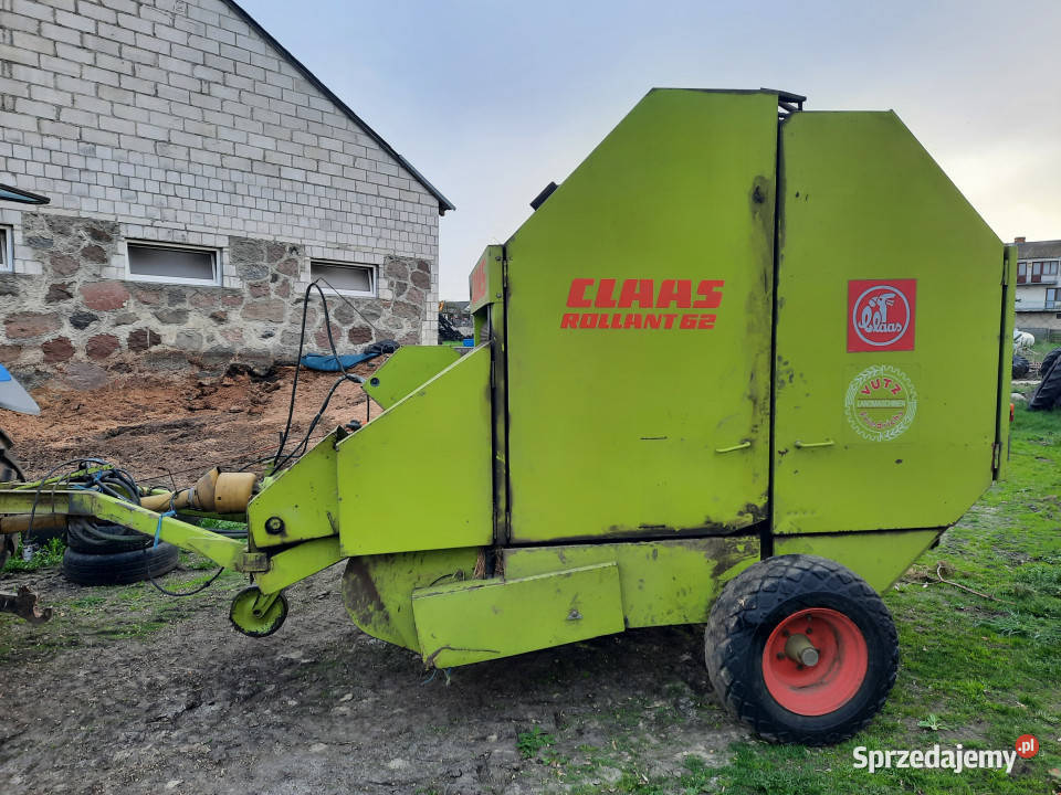 Prasa zwijająca CLAAS ROLLANT 62 Rolnictwo podlaskie Baliki