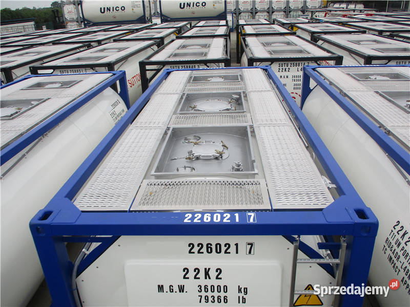 ISO tank kontenery poj 26000 litrów L4BN L4BH Oleśnica