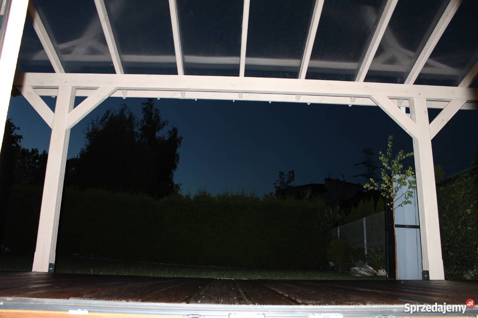 WIATA PRZYŚCIENNA Zadaszenie taras Pergola Łuków