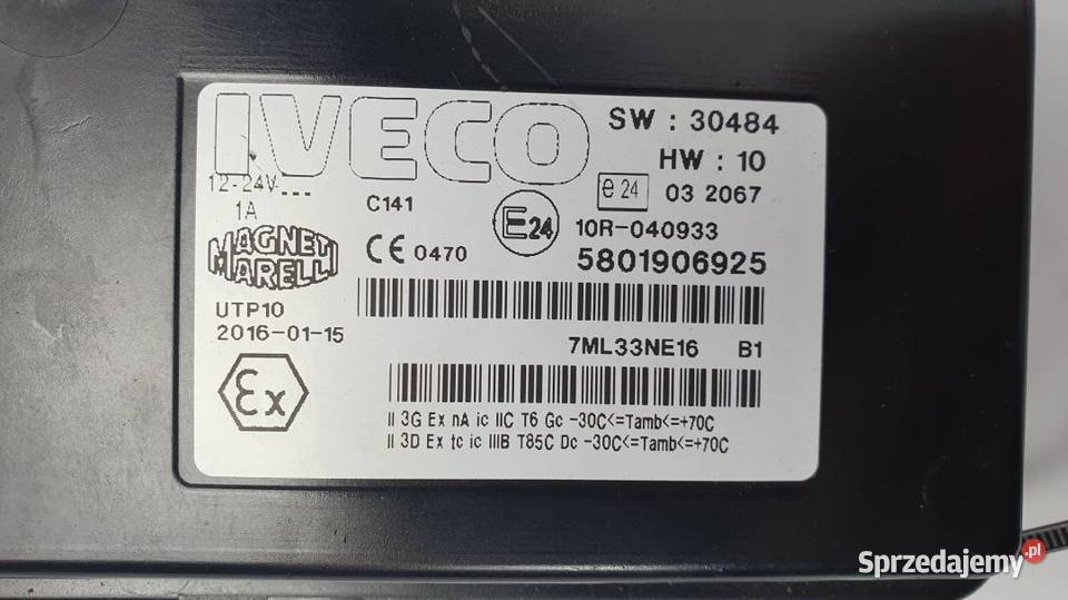 MODUŁ UTM TELEMATYKI 5801906925 STRALIS AS440T Lipno sprzedam