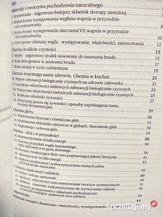 Chemia zbiór zadań ponadgi Operon matura Warszawa sprzedam