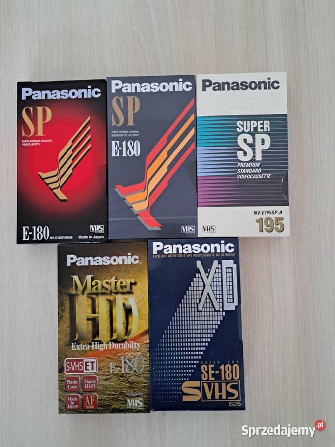 Kasety Vhs wyprzedaż kolekcjonerska Łódź
