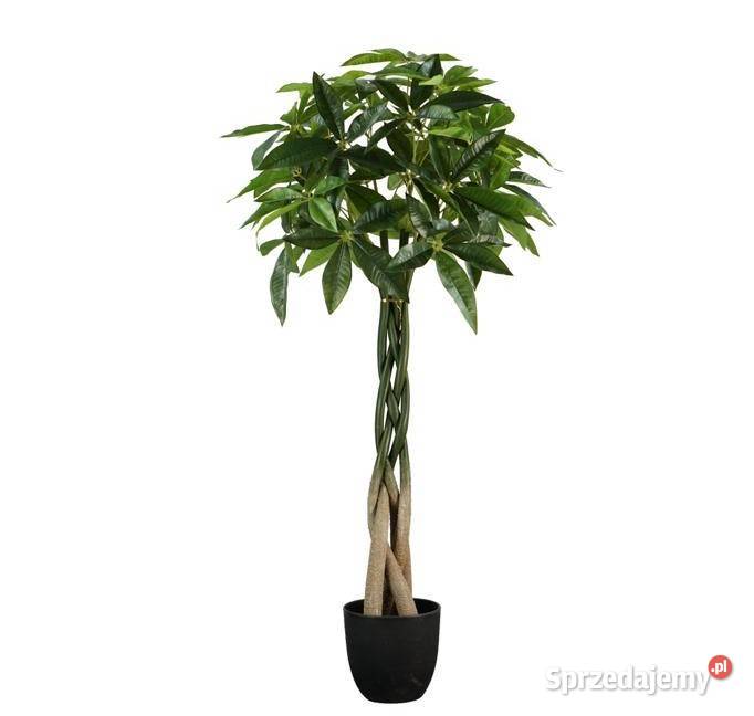Sztuczne drzewko pachira w doniczce 120 sprzedam