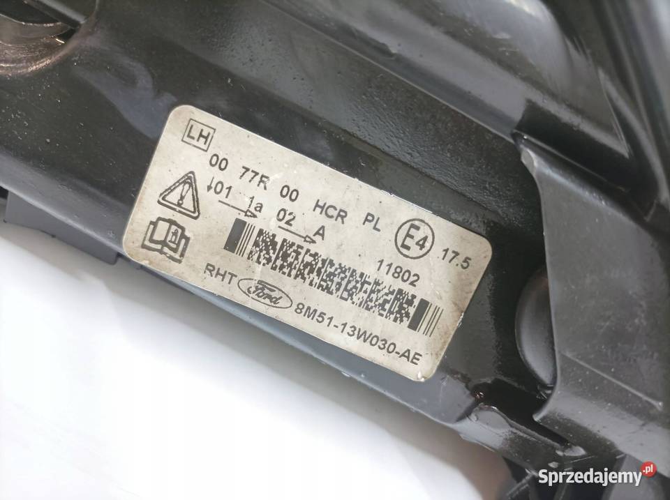 LAMPA PRZÓD LEWA LIFT EU 8M5113W030AE Ford Focus sprzedam