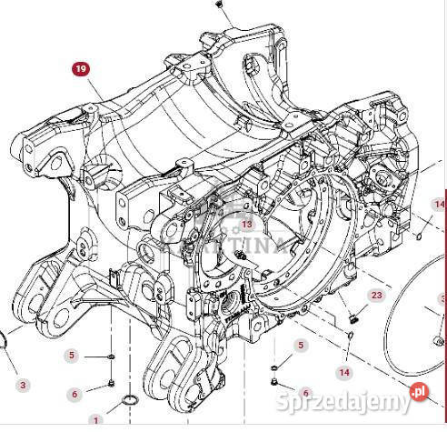 Fendt 930 933 936 939 942 Vario Gen 6 Obudowa wielkopolskie Jastrzębniki