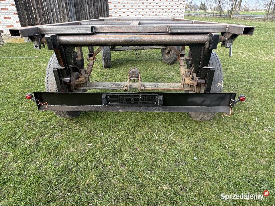 Przyczepa d4647 wywrot Poddębice