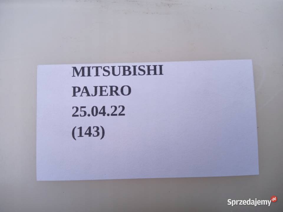 ZBIORNIK WYRÓWNAWCZY MITSUBISHI PAJERO SPORT II Nowy Tomyśl