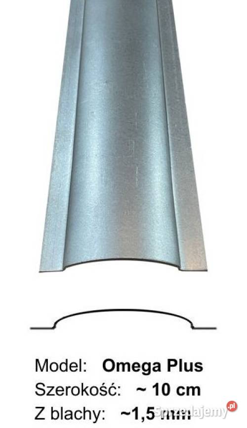 Sztachety metalowe gr15mm OMEGA PLUS ocynkowane ocynk Kiełczygłów