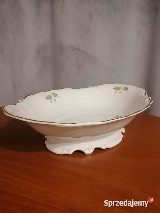 Duży Półmisek Owalny Róża Wałbrzych PRL dolnośląskie sprzedam