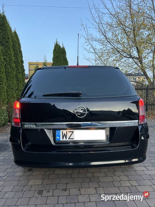 Ładna czarna ASTRA H wersja ECOFLEX wyposażenie nieuszkodzony Ożarów Mazowiecki