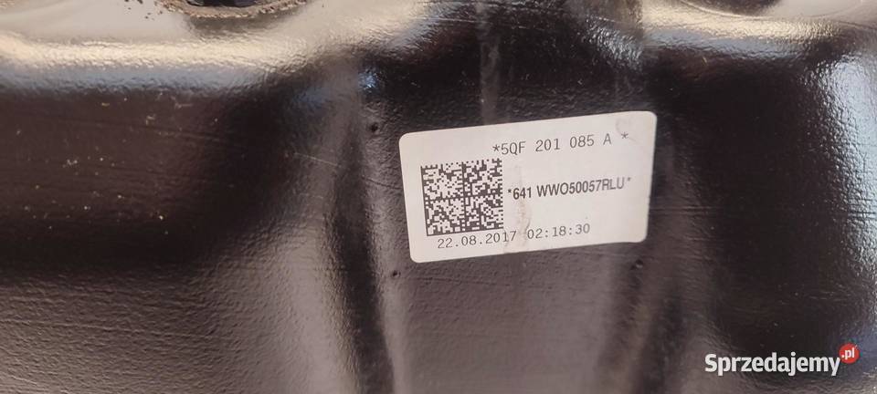 VW TIGUAN II ZBIORNIK PALIWA 20 TDI 4X4 osobowe sprzedam