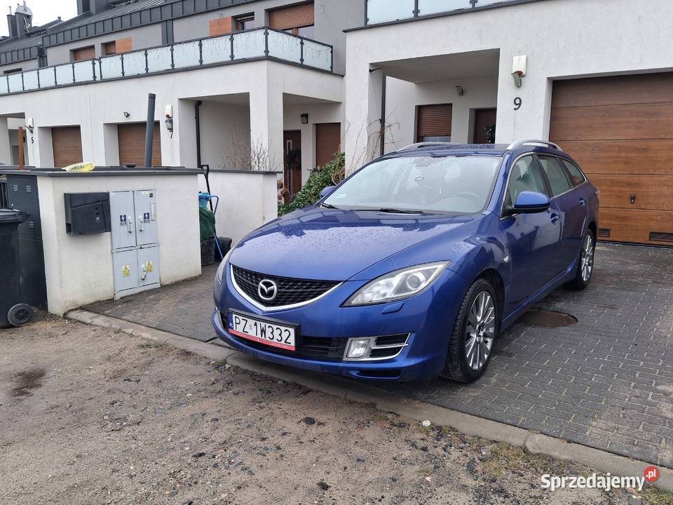 Mazda 6 GH 20 LPG kombi Rok produkcji 2008 wielkopolskie Poznań